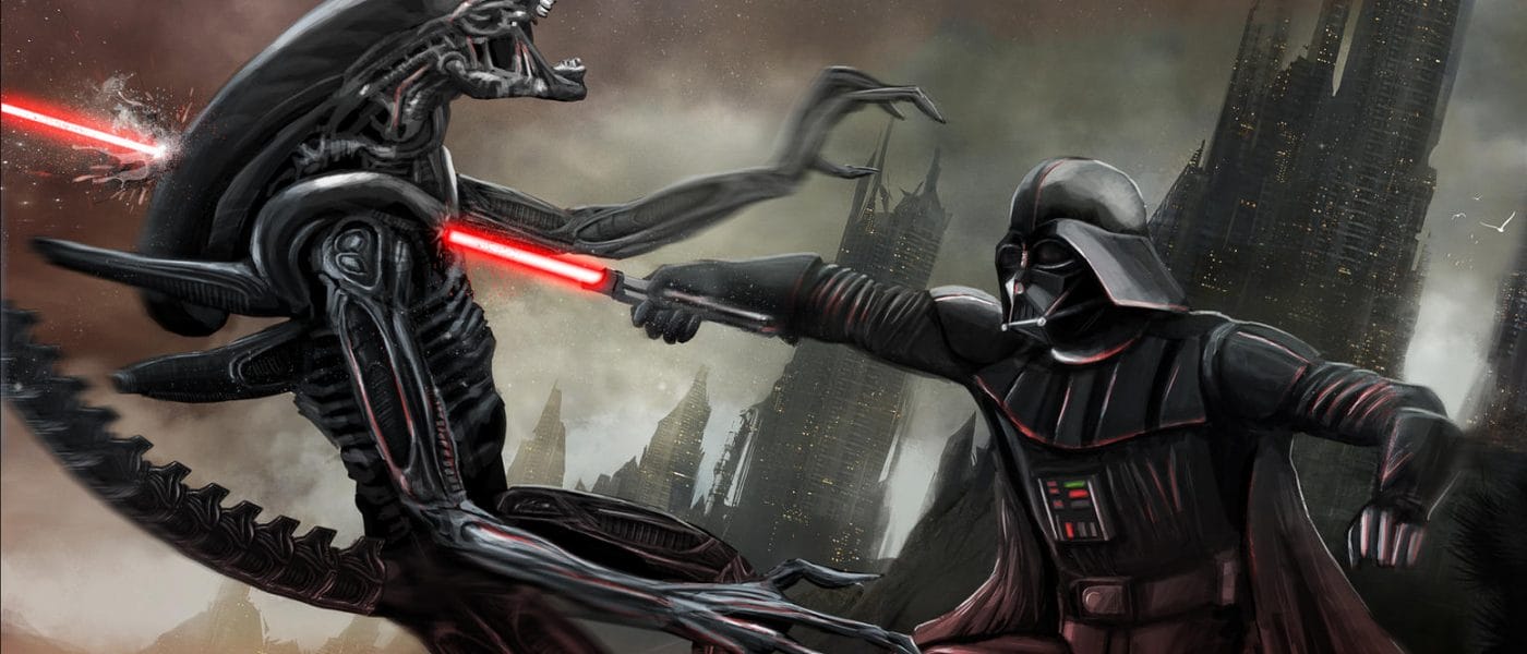 Darth Vader Vs Alien