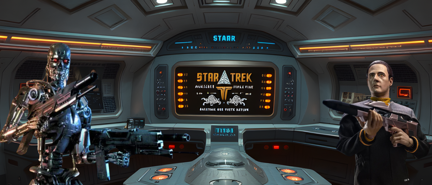 Cyberdine Terminator T-800 Vs Star Trek's Data
