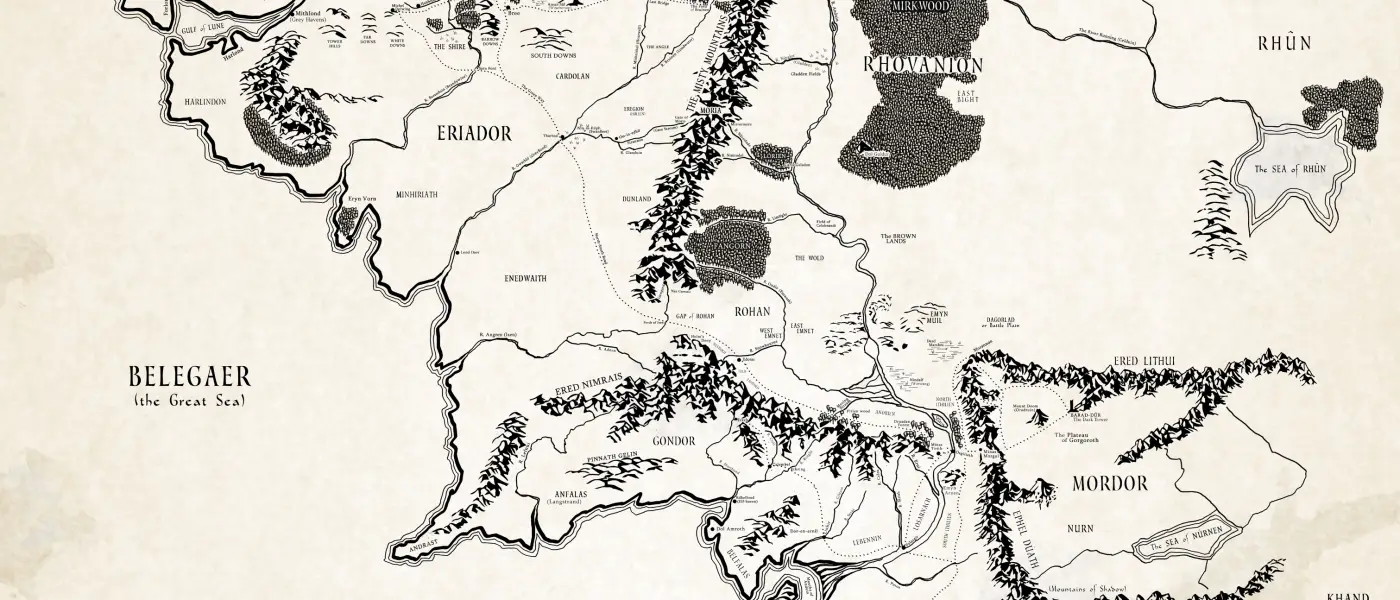 LOTR Middle Earth Third Age
