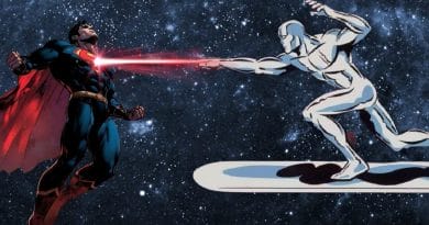 Superman Vs Silver Surfer